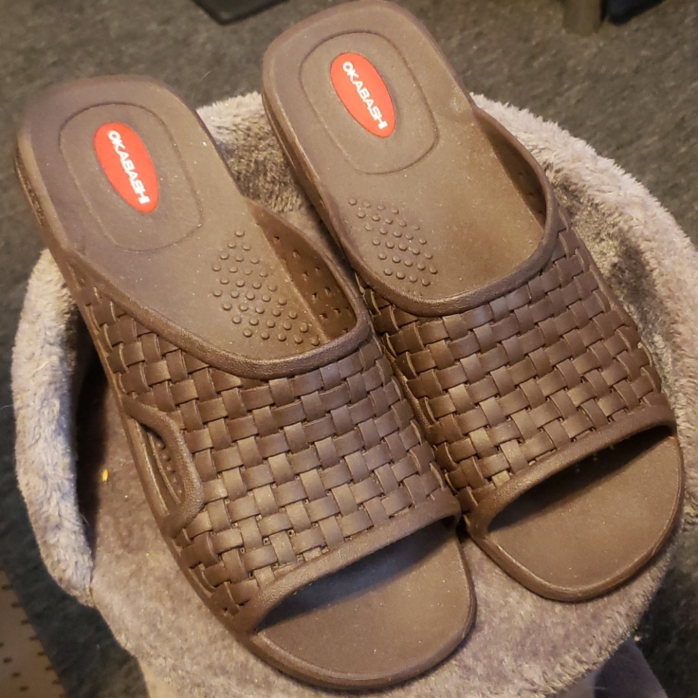 Brown sandals
